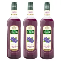 Teisseire - Pack de 3 sirops violette